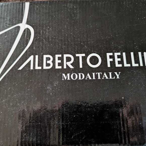 ALBERTO FELLINI - MEN'S SILVER SPARKO DRESS SHOES - Picture 8 of 8